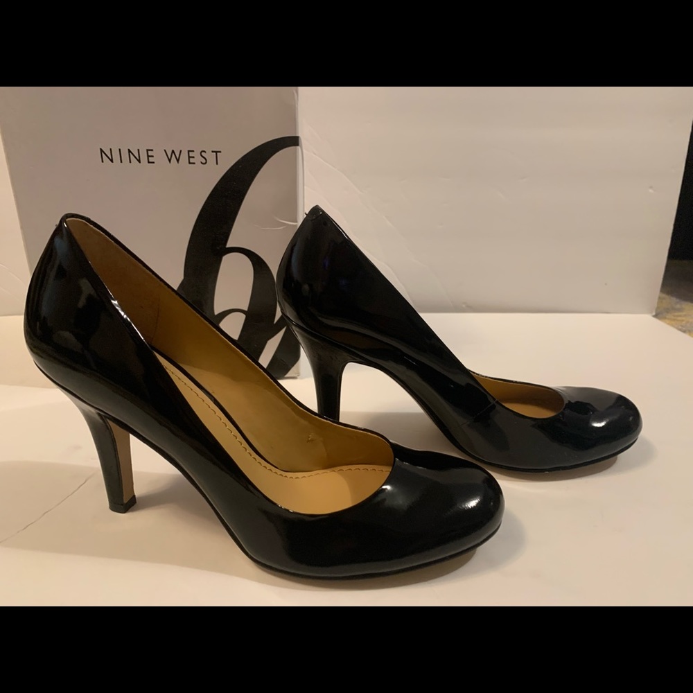 Black Nine West heels